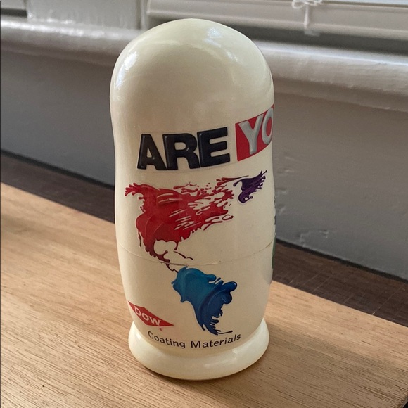 DOW Chemical Co. Coating Materials "Are You In?"  Promo Russian Nesting Doll